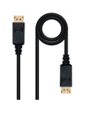 Cable DisplayPort 1.2 4K Nanocable 10.15.2310/ DisplayPort Macho - DisplayPort Macho/ 10m/ Negro