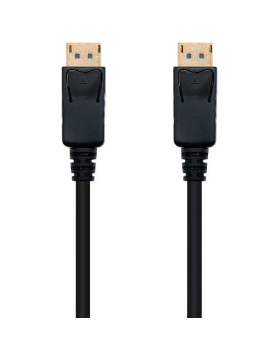 Cable DisplayPort 1.2 4K Nanocable 10.15.2310/ DisplayPort Macho - DisplayPort Macho/ 10m/ Negro