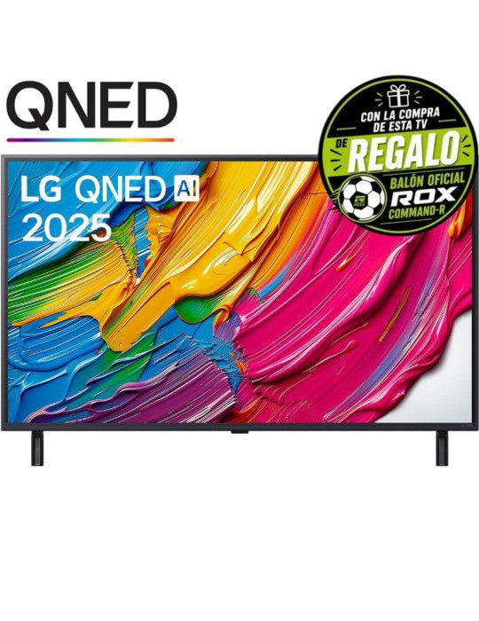 Televisor LG QNED AI QNED80 43QNED80A6A 43"/ Ultra HD 4K/ Smart TV/ WiFi