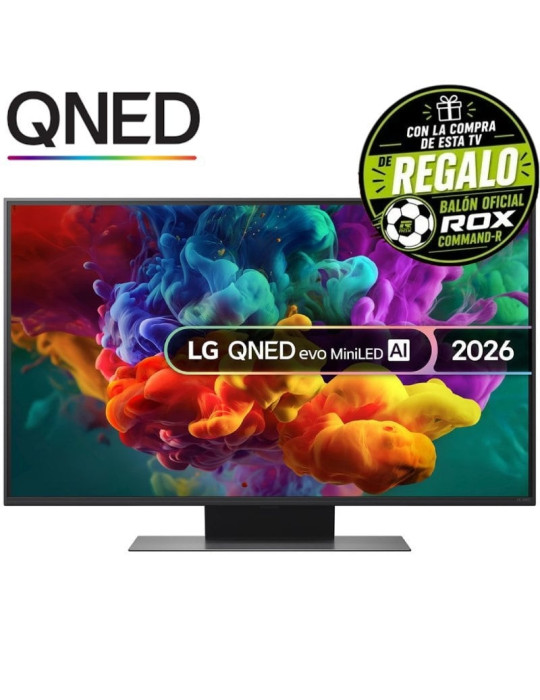 Televisor LG QNED evo AI QNED87 Mini LED 43QNED87B6A 43"/ Ultra HD 4K/ Smart TV/ WiFi