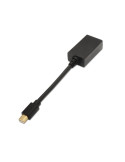 Conversor Aisens A125-0137/ Mini DisplayPort Macho - HDMI Hembra/ 15cm/ Negro