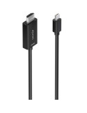 Cable Conversor Aisens A125-0886/ Mini DisplayPort Macho - HDMI 4K Macho/ 1m/ Negro