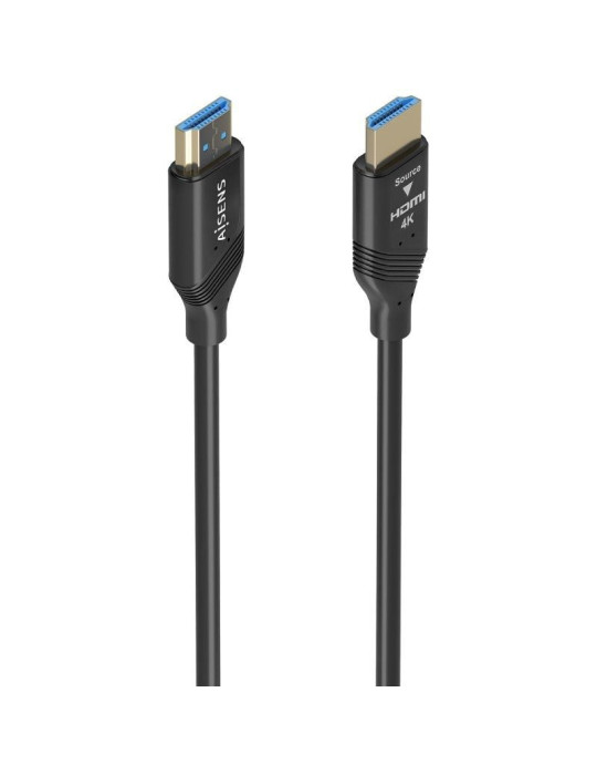 Cable HDMI 2.0 AOC 4K Aisens A148-0928/ HDMI Macho - HDMI Macho/ 10m/ Negro