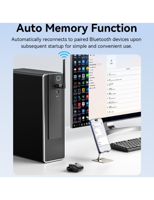 Adaptador USB - Bluetooth 6.0 Vention NAMB0