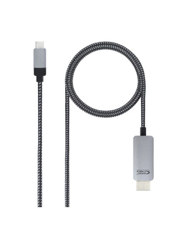 Cable Conversor Nanocable 10.15.5103/ USB Tipo-C Macho - HDMI Macho/ 3m/ Negro 2