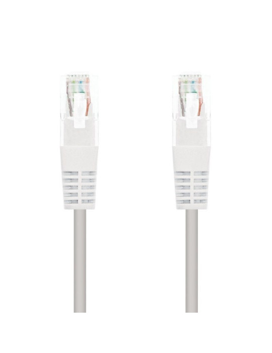 Cable de Red RJ45 UTP Nanocable 10.20.0401-W Cat.6/ 1m/ Blanco