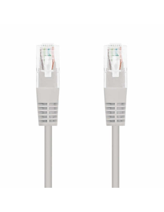 Cable de Red RJ45 UTP Nanocable 10.20.0420 Cat.6/ 20m/ Gris