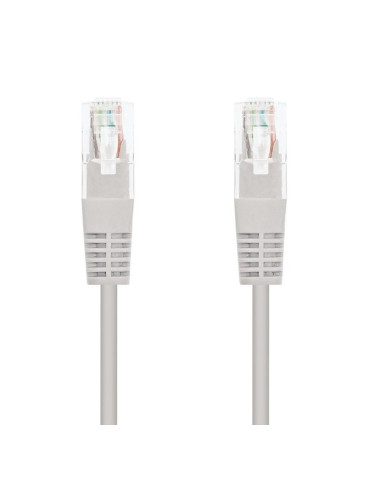 Cable de Red RJ45 UTP Nanocable 10.20.0425 Cat.6/ 25m/ Gris