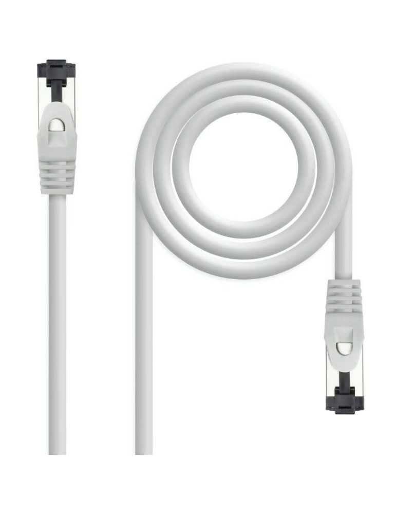 Cable de Red RJ45 SSTP Nanocable 10.20.2001 Cat.8.1/ 1m/ Gris