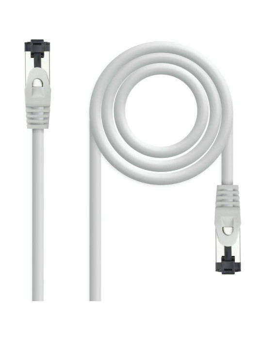 Cable de Red RJ45 SSTP Nanocable 10.20.2001 Cat.8.1/ 1m/ Gris