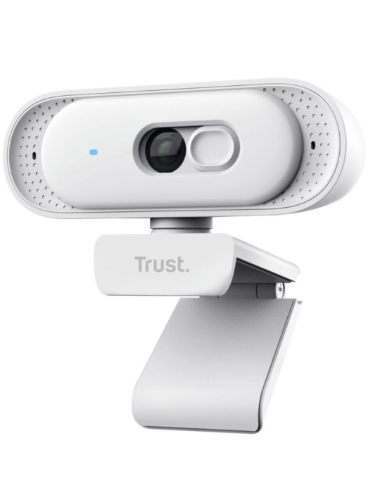Webcam Trust Tomar 2K 26180/ 2560 x 1440 QHD/ Blanca