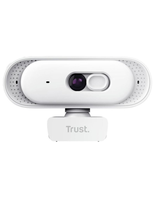 Webcam Trust Tomar 2K 26180/ 2560 x 1440 QHD/ Blanca