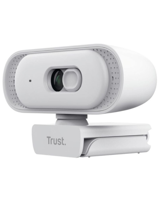 Webcam Trust Tomar 2K 26180/ 2560 x 1440 QHD/ Blanca