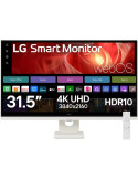 Smart Monitor LG 32U721SA-W 31.5"/ 4K/ Multimedia/ Smart TV/ Blanco