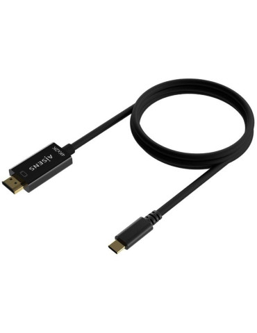 Cable Conversor HDMI 4K Aisens A109-0624/ USB Tipo-C Macho - HDMI Macho/ Hasta 27W/ 1250Mbps/ 1.8m/ Negro 2