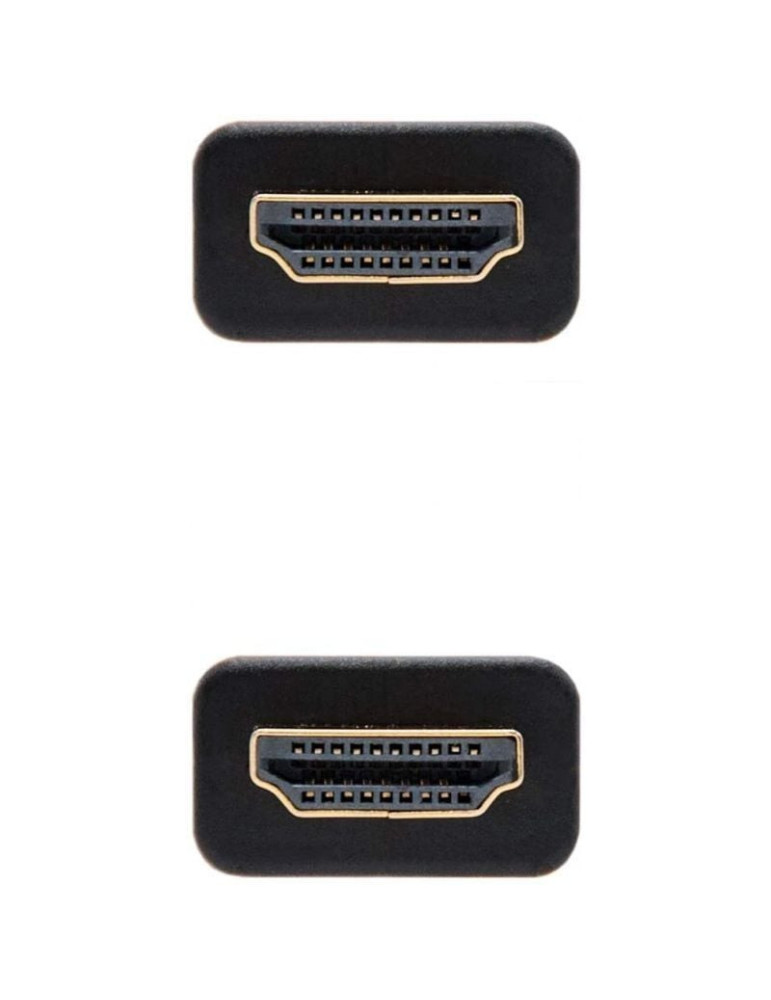 Cable HDMI 2.0 4K Nanocable 10.15.3705/ HDMI Macho - HDMI Macho/ 5m/ Negro/ Azul