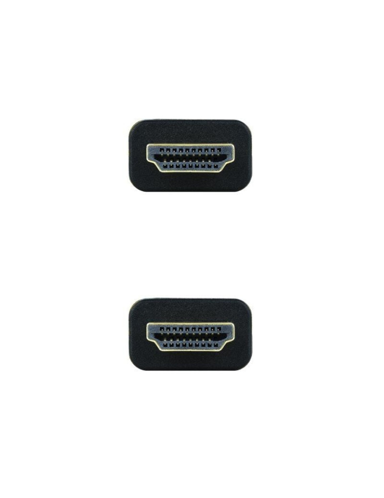 Cable HDMI 2.0 4K Nanocable 10.15.3730/ HDMI Macho - HDMI Macho/ 30m/ Negro