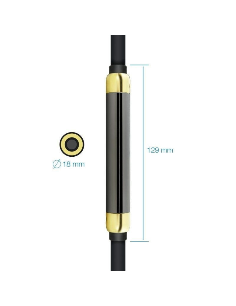 Cable HDMI 2.0 4K Nanocable 10.15.3730/ HDMI Macho - HDMI Macho/ 30m/ Negro