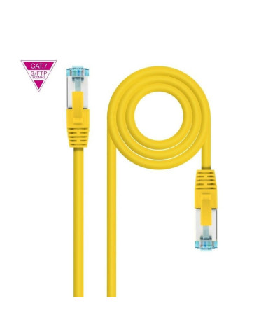 Cable de Red RJ45 SFTP Nanocable 10.20.1701-Y Cat.7/ 1m/ Amarillo 2