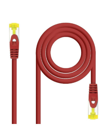Cable de Red RJ45 SFTP Nanocable 10.20.1900-L25-R Cat.6A/ LSZH/ 25cm/ Rojo 2