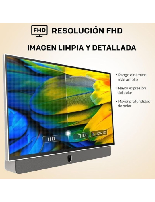 Televisor Portable Metz 24MPE7000Z 24"/ Full HD/ Smart TV/ WiFi