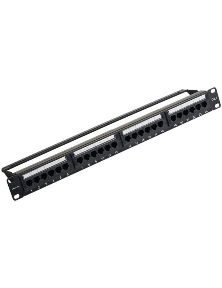 Patch Panel Vention KGCB0/ 24 Puertos/ Cat.6