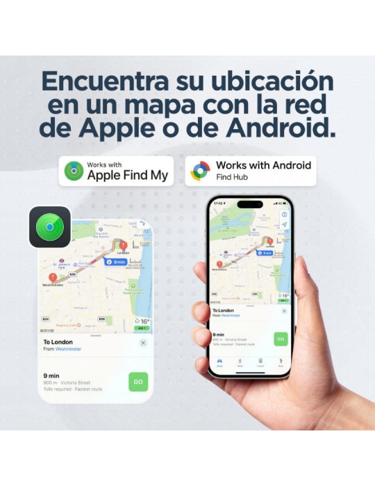 Candado Localizador Inteligente Muvit For Change MiLi MiLock Duo MCLOK0001/ Combinación de 3 Dígitos
