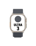 Apple Watch Ultra 3/ GPS/ Cellular/ 49mm/ Caja Titanio Negro/ Correa Loop Alpine Negra S