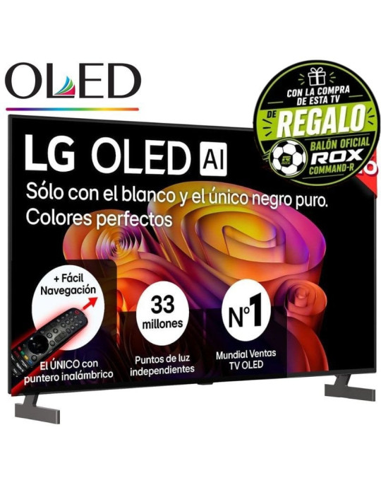 Televisor LG OLED AI B6 OLED55B6ELC 55"/ Ultra HD 4K/ Smart TV/ WiFi