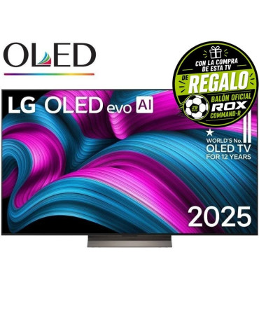 Televisor LG OLED Evo AI C5 OLED55C56LB 55"/ Ultra HD 4K/ Smart TV/ WiFi
