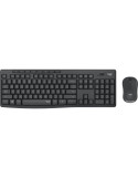 Teclado y Ratón Inalámbricos Logitech Silent Touch MK295/ Grafito