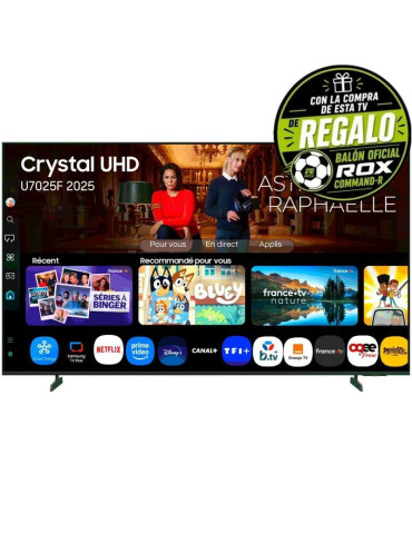 Televisor Samsung Crystal UHD U7025F TU50U7025FK 50"/ UltraHD 4K/ Smart TV/ WiFi