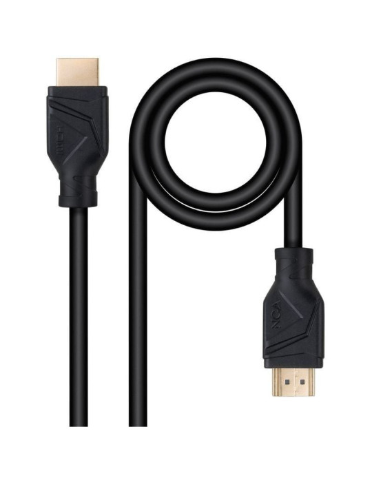 Cable HDMI 2.1 8K Nanocable 10.15.8302/ HDMI Macho - HDMI Macho/ 2m/ Negro