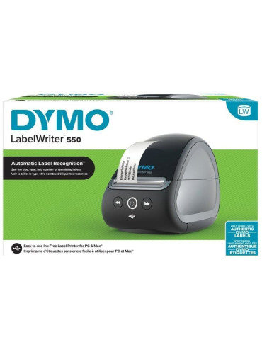 Impresora de Etiquetas Dymo LabelWriter 550/ Térmica/ USB/ Negra 2