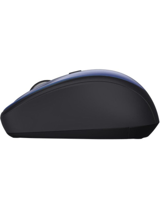 Ratón Mini Inalámbrico Trust Yvi+ Silent/ Hasta 1600 DPI/ Azul