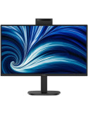 Monitor Profesional Philips 24B2N3200JH 23.8"/ Full HD/ Webcam/ Multimedia/ Regulable en altura/ Negro