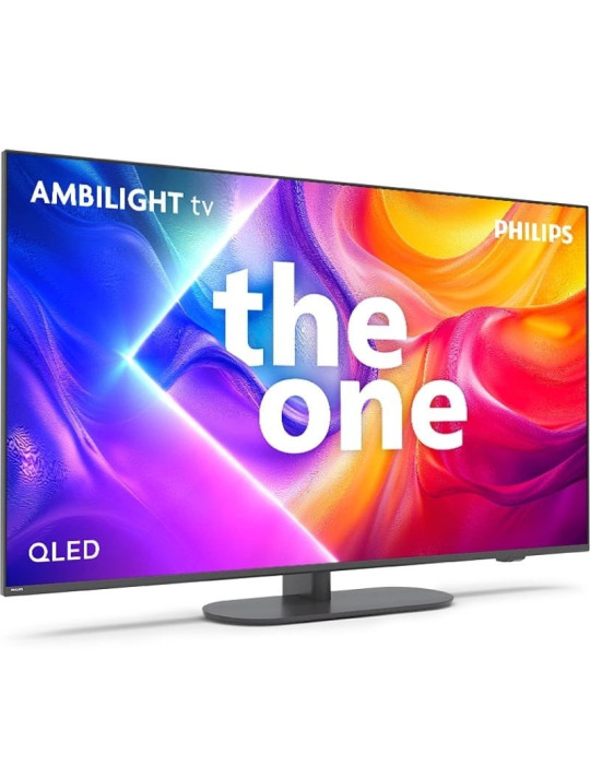 Televisor Philips QLED 43PUS9010 43"/ Ultra HD 4K/ Ambilight/ Smart TV/ WiFi