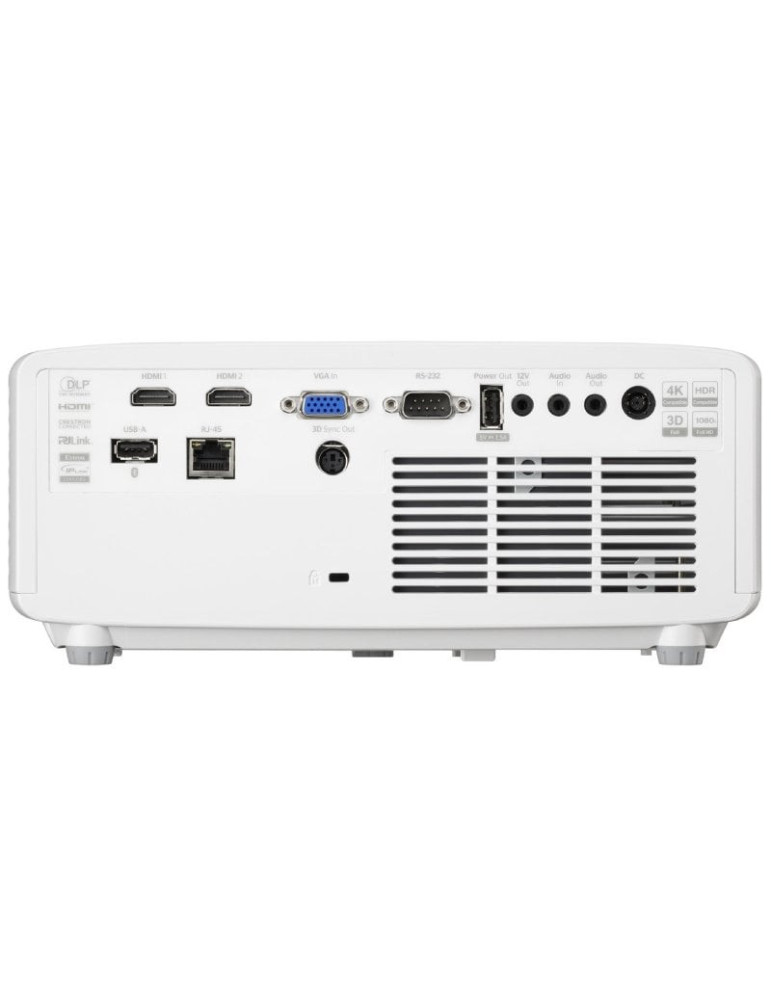 Proyector Láser Optoma ZH521/ 5500 Lúmenes/ Full HD/ HDMI-VGA-RS232/ Blanco