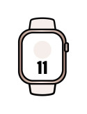 Apple Watch Series 11/ GPS/ 46mm/ Oro Rosa/ Correa Deportiva Rosa rubor (M/L)