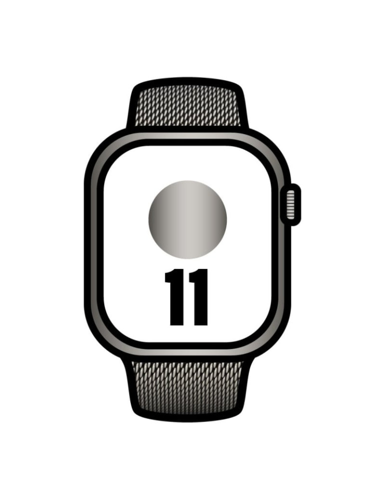 Apple Watch Series 11/ GPS / Cellular/ 46mm/ Titanio Natural/ Correa Milanese Natural S/M