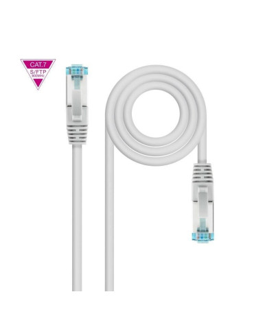 Cable de Red RJ45 SFTP Nanocable 10.20.1701-L150 Cat.7/ 1.5m/ Gris 2