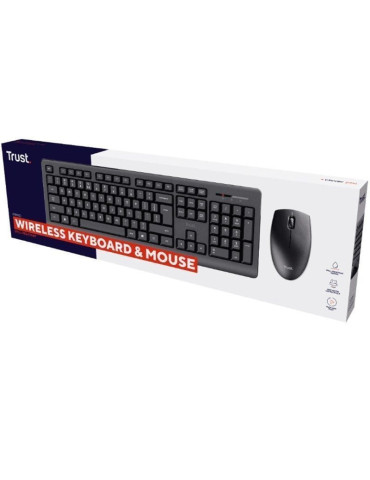Teclado y Ratón Inalámbricos Trust Primo Wireless Deskset 2