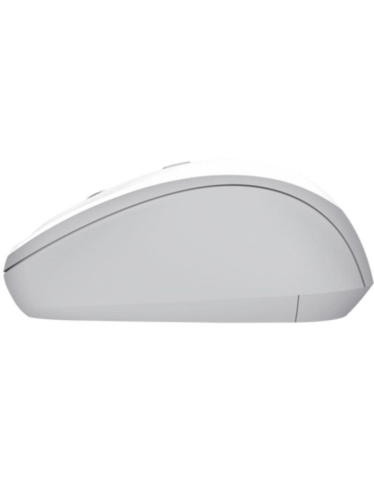 Ratón Mini Inalámbrico Trust Yvi+ Multidispositivo/ Hasta 1600 DPI/ Blanco