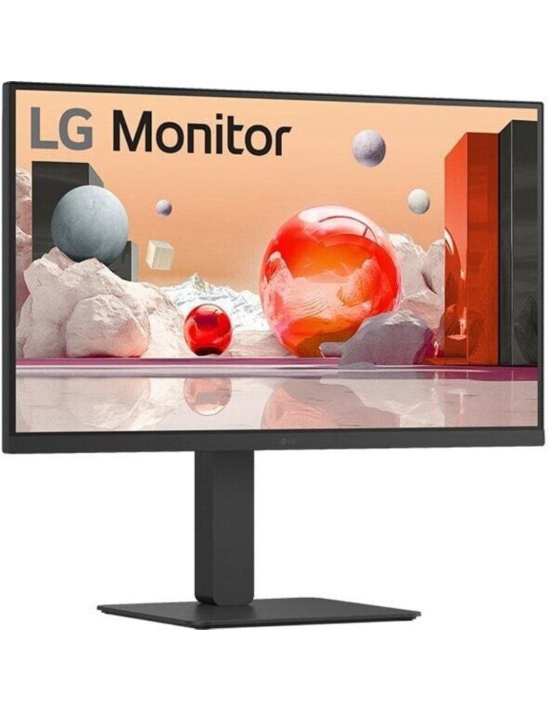 Monitor Profesional LG 27BA750-B 27"/ Full HD/ Multimedia/ Regulable en altura/ Negro