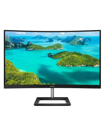 Monitor Profesional Curvo Philips E-Line 322E1C 31.5"/ Full HD/ Negro