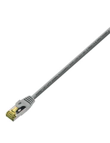 Cable de Red RJ45 SFTP Aisens A146-0336 Cat.7/ 3m/ Gris 2