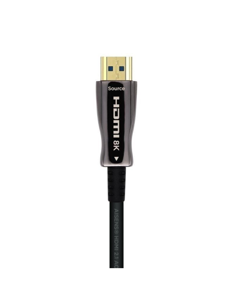 Cable HDMI 2.1 AOC 8K Aisens A153-0522/ HDMI Macho - HDMI Macho/ 60m/ Negro