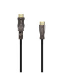 Cable HDMI 2.1 AOC 8K Desmontable Aisens A153-0646/ HDMI Macho / D Macho - HDMI Macho/ 30m/ Negro