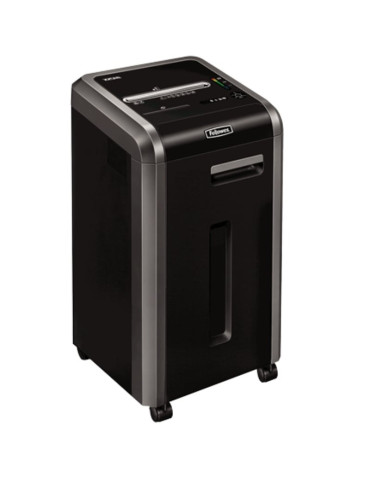 Destructora Fellowes 225Mi/ Corte en Micropartículas de 2 x 12mm/ Negra
