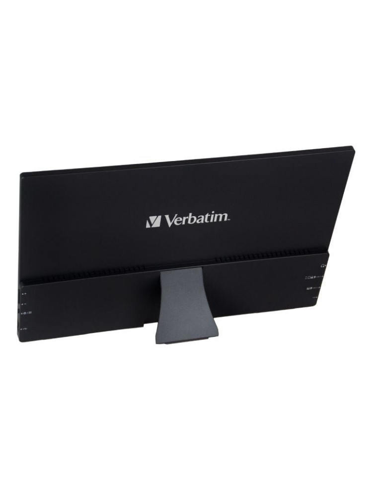 Monitor Portátil Verbatim PM-14 14"/ Full HD/ Multimedia/ Negro